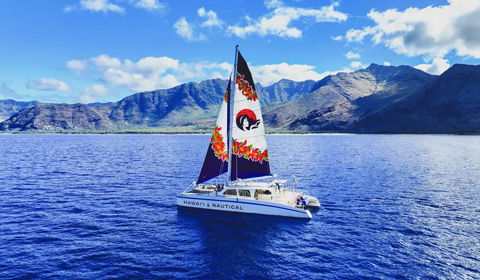 Kaula Kai Sunset Sail at Ko Olina Hawaii Nautical